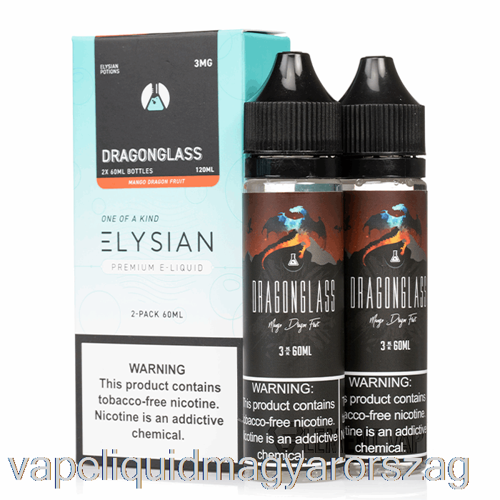 Dragonglass - Elysian Labs - 120ml 0mg Vape E Cigi